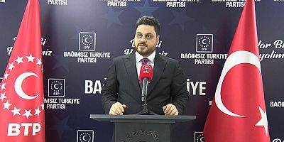 Bağımsız Türkiye Partisi (BTP) Genel Başkanı Hüseyin Baş,“Ya mahkumiyet, ya milli duruş!”