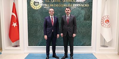 Bakan Murat Kurum, Şişli Belediye Başkanı Şahan ile görüştü