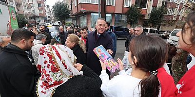 Başkan Abdurrahman Dursun’dan Zübeyde Hanım Mahallesi’nde Gönülleri Isıtan Ziyaret