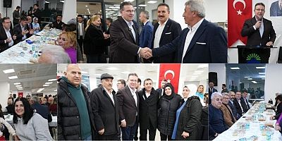 BAŞKAN AKSU, İFTAR YEMEĞİNDE SİVAS, AMASYA, TOKATLI KOMŞULARIYLA BULUŞTU