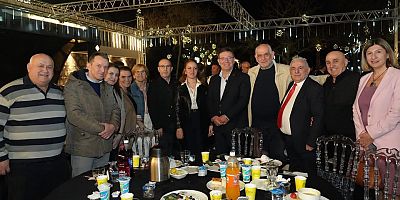 BAŞKAN AKSU, ÜÇ FARKLI İFTARDA KOMŞULARIYLA