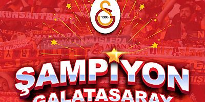 Başkan Ali Rıza Yıldız, Süper Lig şampiyonu Galatasaray’ı kutladı