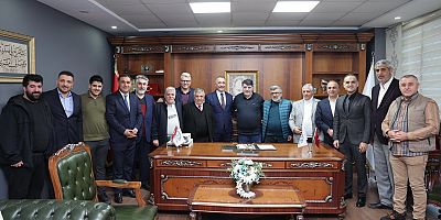 Başkan Av.Abdurrahman Dursun ,Karcan Beton'u ziyaret etti 