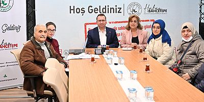 BAŞKAN BAHÇETEPE, HALK BULUŞMASINDA VATANDAŞLARI AĞIRLADI