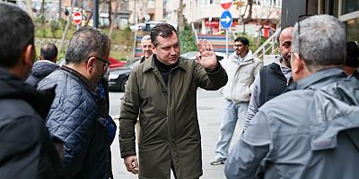 Başkan Balcıoğlu, Alibey Mahallesi’ni ziyaret etti