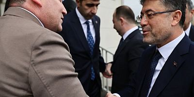 Başkan Balcıoğlu, Bakan Yumaklı ile bir araya geldi