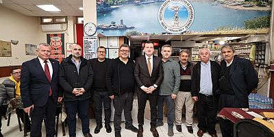 Başkan Balcıoğlu, bayram ziyaretlerine devam ediyor