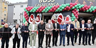 Başkan Balcıoğlu, Boss Casablanca Fast Food’un açılışını yaptı