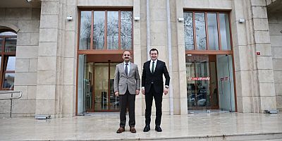 Başkan Balcıoğlu, Çatalca Kaymakamı Erdoğan Turan Ermiş’i Ziyaret Etti