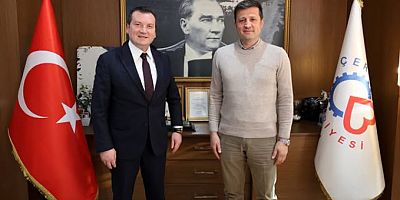 Başkan Balcıoğlu, Çerkezköy Belediye Başkanı Akay’ı ziyaret etti