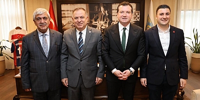 Başkan Balcıoğlu, CHP Genel Başkan Yardımcısı Gökan Zeybek’i Ağırladı