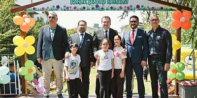 Başkan Balcıoğlu, Çizgi Kids Anaokulu’nun Bahar Şenliği’ne katıldı