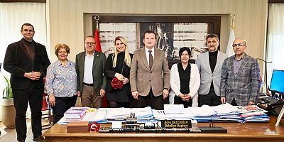 Başkan Balcıoğlu, encümen üyelerini ağırladı