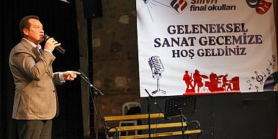 Başkan Balcıoğlu, Final Okulları’nın düzenlediği Sanat Gecesi’ne katıldı