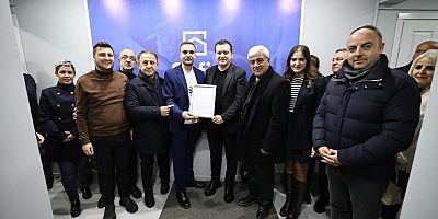 Başkan Balcıoğlu, Genç Girişimci Berkay Onur’un İş Yeri Açılışına Katıldı