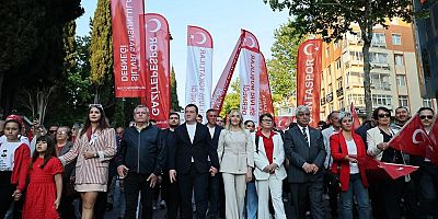 Başkan Balcıoğlu, Gençlik Yürüyüşüne katıldı