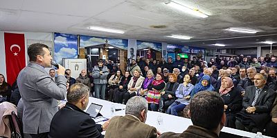 Başkan Balcıoğlu, Gümüşyaka’da konuştu: “Bayrağımıza uzanan o eller bizim kardeşliğimizi zedeleyemez”