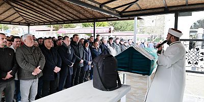 Başkan Balcıoğlu, Gümüşyaka sakinlerinden Otmar’ın cenazesine katıldı