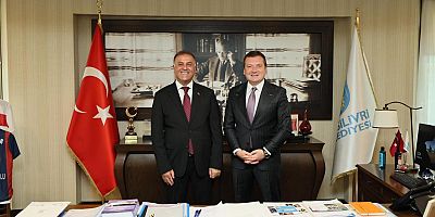 Başkan Balcıoğlu, İBB Başkan Vekili Nuri Aslan’ı ağırladı