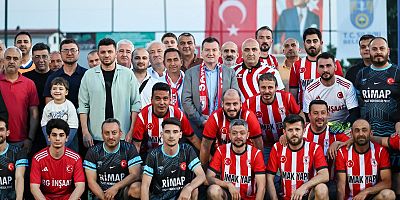 Başkan Balcıoğlu, İrfan Ermiş adına düzenlenen futbol turnuvasına katıldı