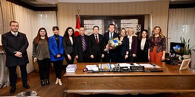 Başkan Balcıoğlu, İSMMMO Yönetimini Makamında Ağırladı
