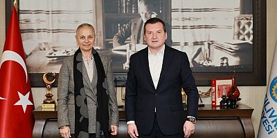 Başkan Balcıoğlu, Kadir Has Üniversitesi’nden ziyaretleri kabul etti