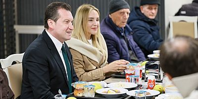 Başkan Balcıoğlu, Kent Lokantası’nda vatandaşlarla bir araya geldi