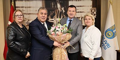 Başkan Balcıoğlu, Koçer’i ağırladı