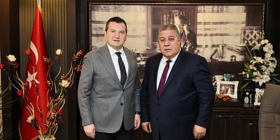 Başkan Balcıoğlu, Koçer ile buluştu