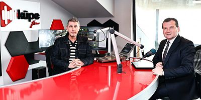 Başkan Balcıoğlu, Küpe FM’e konuk oldu