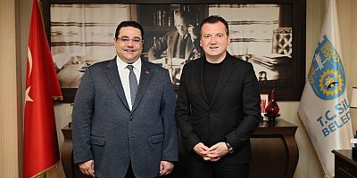 Başkan Balcıoğlu, Marmara Ereğlisi Belediye Başkanı Onur Bozkurter’i Ağırladı