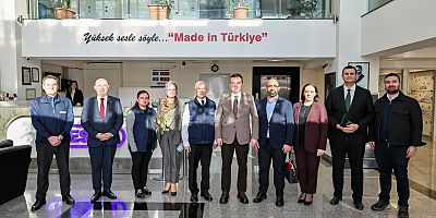 Başkan Balcıoğlu Mesan Plastik ve Metal Sanayi A.Ş.’yi ziyaret etti
