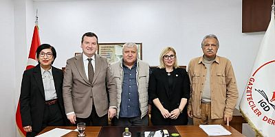 Başkan Balcıoğlu’ndan İstanbul Gazeteciler Derneği’ne Ziyaret