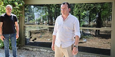 Başkan Balcıoğlu Öğretmen Ali Yıldız Korusu’nda İncelemelerde Bulundu