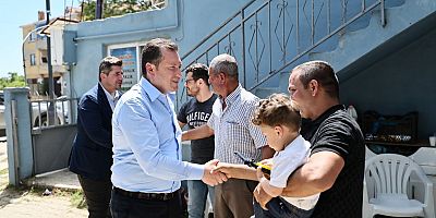 Başkan Balcıoğlu, Saçkanlar Hayvan Çiftliğini ziyaret etti