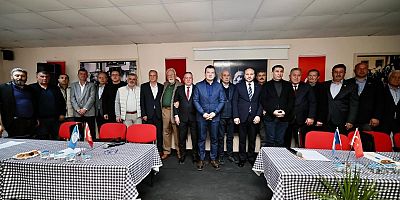 Başkan Balcıoğlu, Sanayi Sitesi Genel Kurulu’nda Esnafla Buluştu