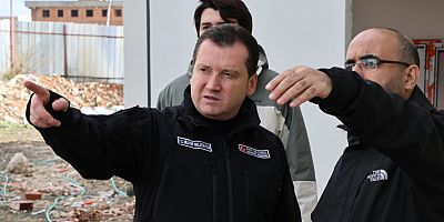 Başkan Balcıoğlu, Selimpaşa'da Yapımı Devam Eden Huzurevi Projesini İnceledi