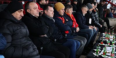 Başkan Balcıoğlu, Silivrispor-Çorluspor karşılaşmasını takip etti