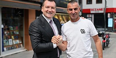 Başkan Balcıoğlu, vatandaşlarla buluştu