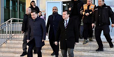 Başkan Balcıoğlu ve Kaymakam Toğan Deprem Tatbikatına Katıldı