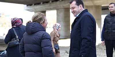 Başkan Balcıoğlu, Viyadük Altı Peyzaj Düzenleme Çalışmalarını İnceledi