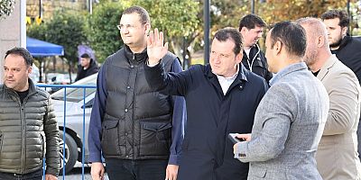 Başkan Balcıoğlu, Yoğurtçu Heykeli Meydanı'ndaki Yenileme Çalışmalarını İnceledi