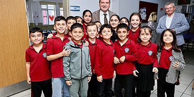Başkan Balcıoğlu, Yunus Emre İmam Hatip Ortaokulu’nu ziyaret etti