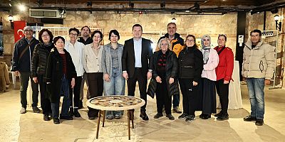 Başkan Balcıoğlu, “Zamanın Parçaları: Nefes” sergisine katıldı