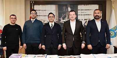 Başkan Balcıoğlu, ziyaretleri kabul etti