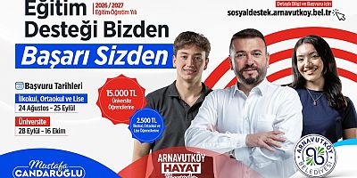Başkan Candaroğlu’ndan Öğrencilere Burs Müjdesi