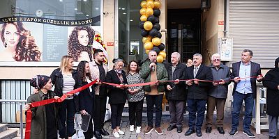 Başkan Dursun Kuaför Açılışına Katıldı