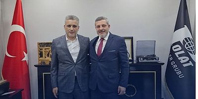 Başkan Ersoy Aras, Muhtar Özdemir'i Ziyaret Etti