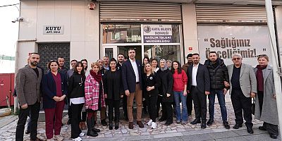 Başkan Gökhan Yüksel, Kartal Belediyesi Ailesinin Yeni Yılını Kutladı