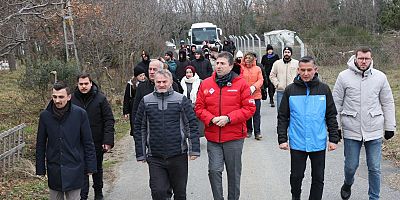 Başkan Güzel, Akademisyenler ve Öğrenciler Yalıköy İçin Sahada